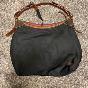 Dooney & Bourke Erica nylon black hobo
